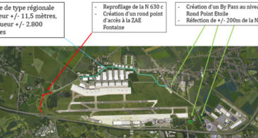 Aéroport de Liège – Zones d’activités économiques – Aménagement de l’accessibilité