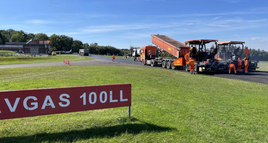 Rénovation du taxiway de l’aérodrome de SPA- LA SAUVENIERE