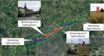 Mesure de la qualité de l’air autour de l’aéroport de Charleroi