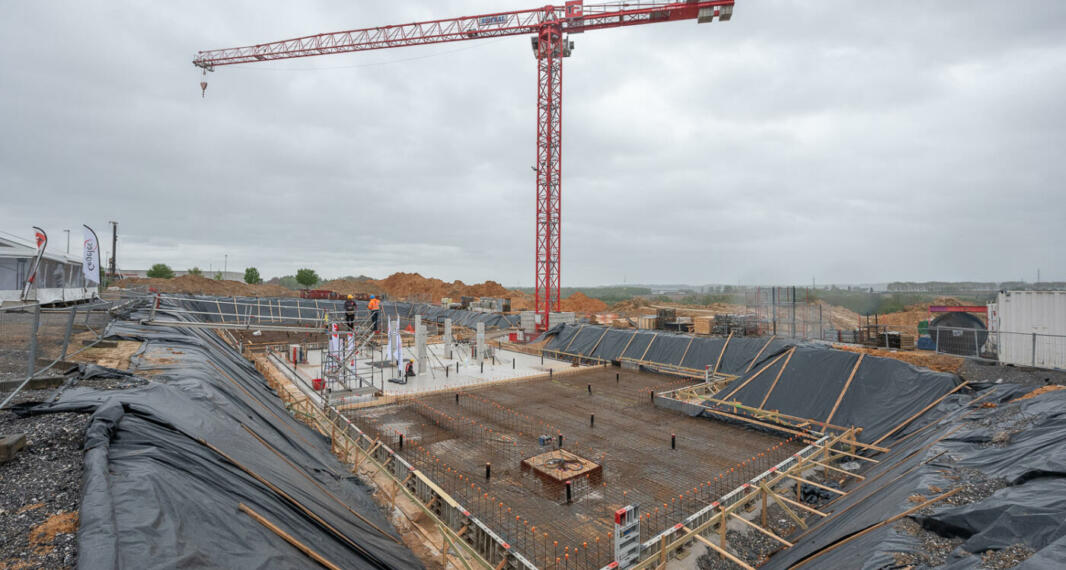 Pose de la première pierre pour le futur centre de tours de contrôle digitales des aéroports wallons